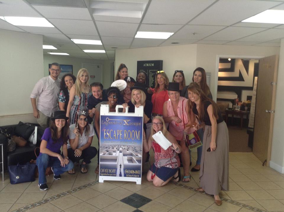 Corporate team building event in West Palm Beach