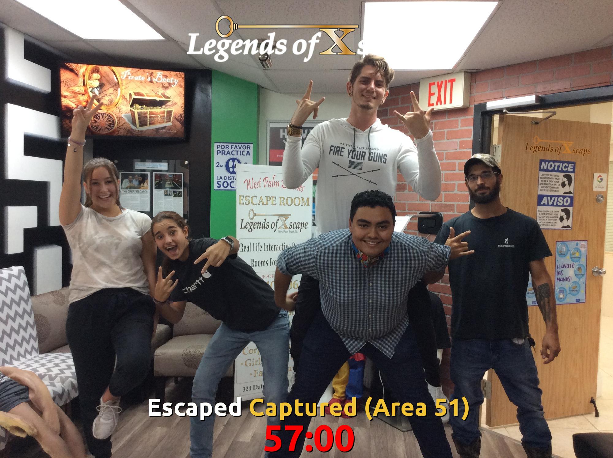 Kids and families celebrating a birthday party at Legends of Xscape